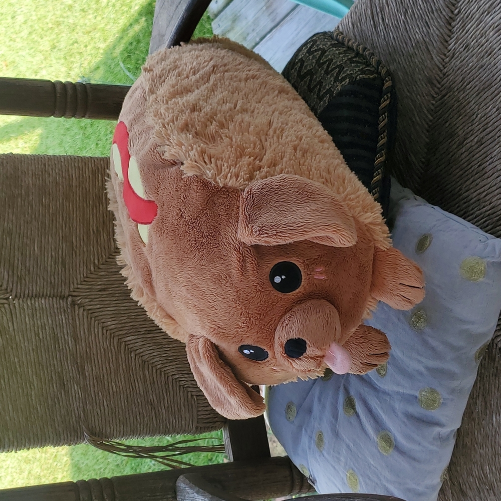 SQUISHABLE,  large Dachshund Hot Dog, stuffed animal